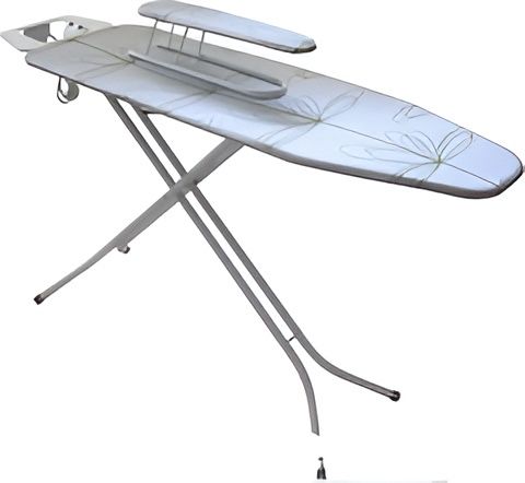 Прасувальна дошка Eurogold 120 х 38 з рукавом та розеткою