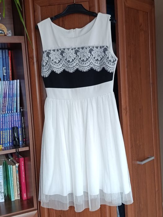 Sukienka damska biała