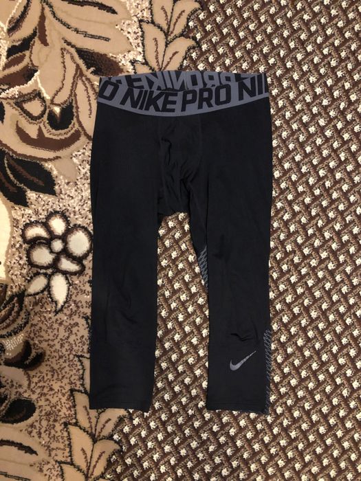 Компрессионные, термо лосины,бриджи Nike PRO