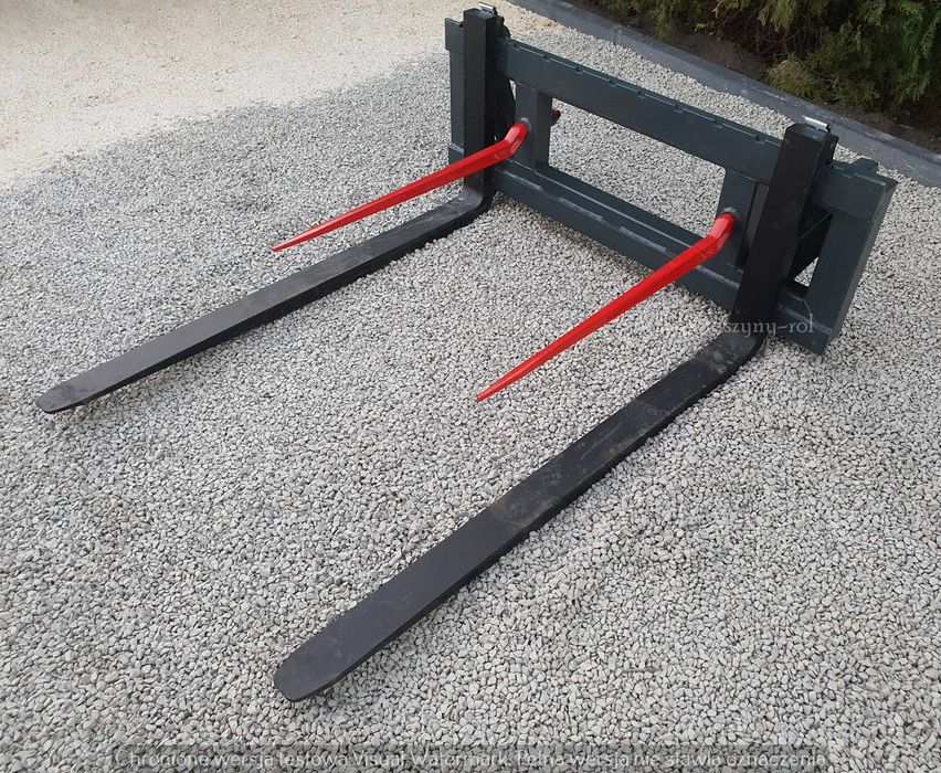 80 x 40 x 1200 mm widły do palet paletowe paleciak do tura DOWÓZ PL