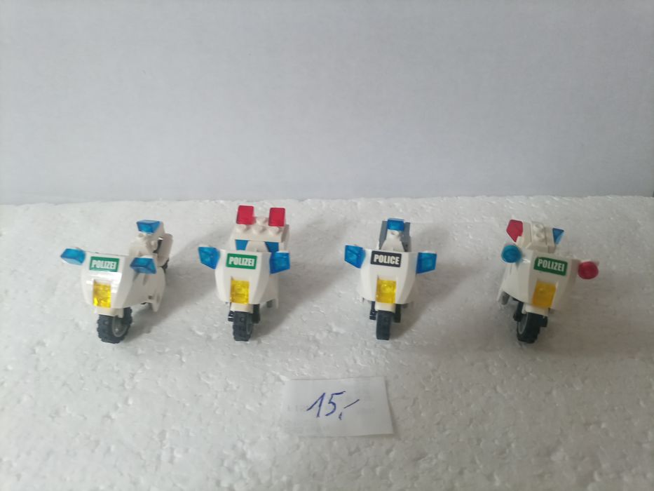 Klocki LEGO motory policyjne
