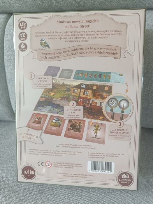 Zwierzęta z Baker Street gra planszowa