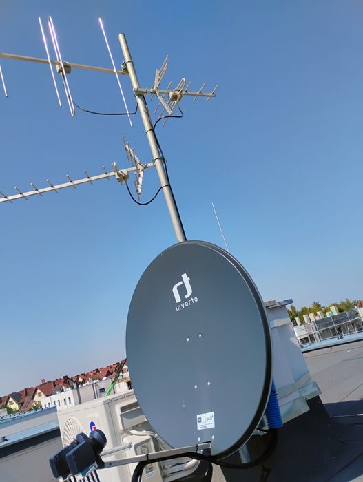 Antena TV Instalacje antenowe satelitarne DVB-T T2 LTE