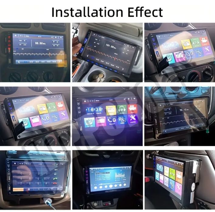 Автомобільний мультимедійний плеєр Hippcron з бездротовим сенсор екра