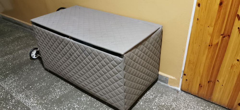 Duża skrzynia na zabawki handmade