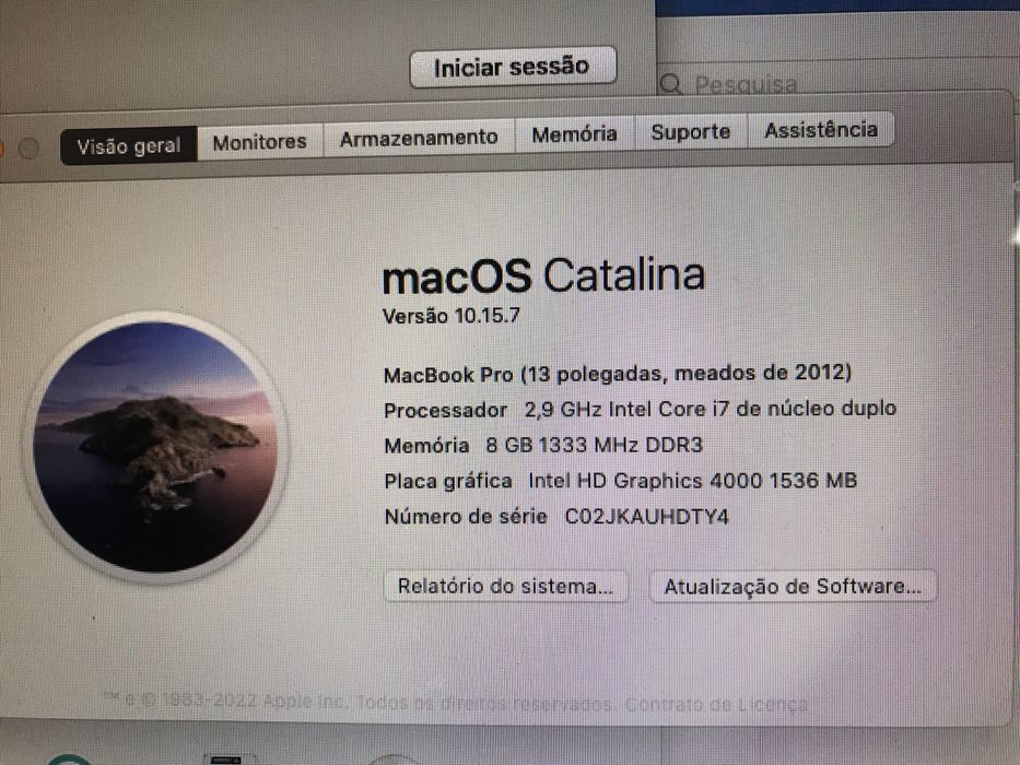 MacBook Pro 13” 2012