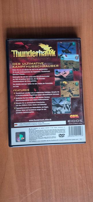 Thunderhawk: Operation Phoenix PS2 Kompletna (CIB) Niemieckie Wydanie