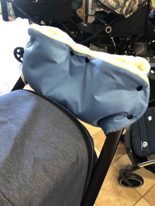 Nowe zimowe mufki do wozka