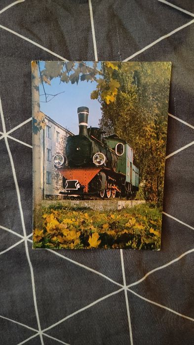 Pocztówki ze starymi pociągami