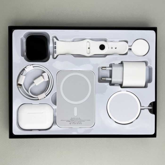 Комплект Megabox 6в1: Smart Watch + Air Pro + Power Bank ОПТ / ДРОП