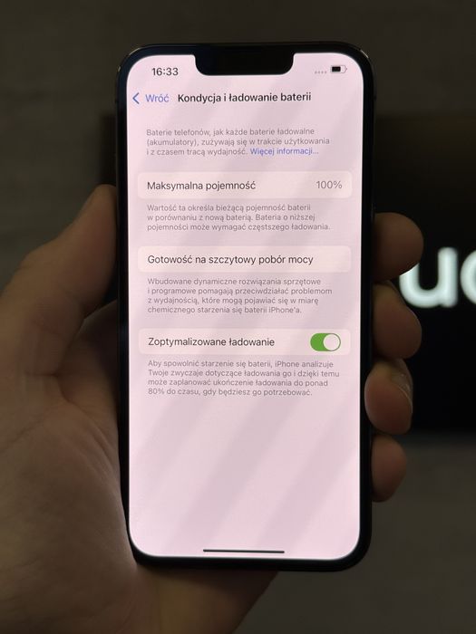 RATY 0% iPhone 13 Pro 128GB BATERIA 100% GWARANCJA 12 miesiecy!!!