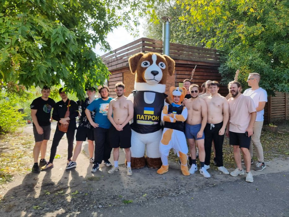 Оренда великого пневмокостюма Пса Патрона!