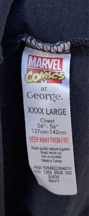 Koszulka t shirt Marvel iron man captain american xxxxl 4xl bawełna