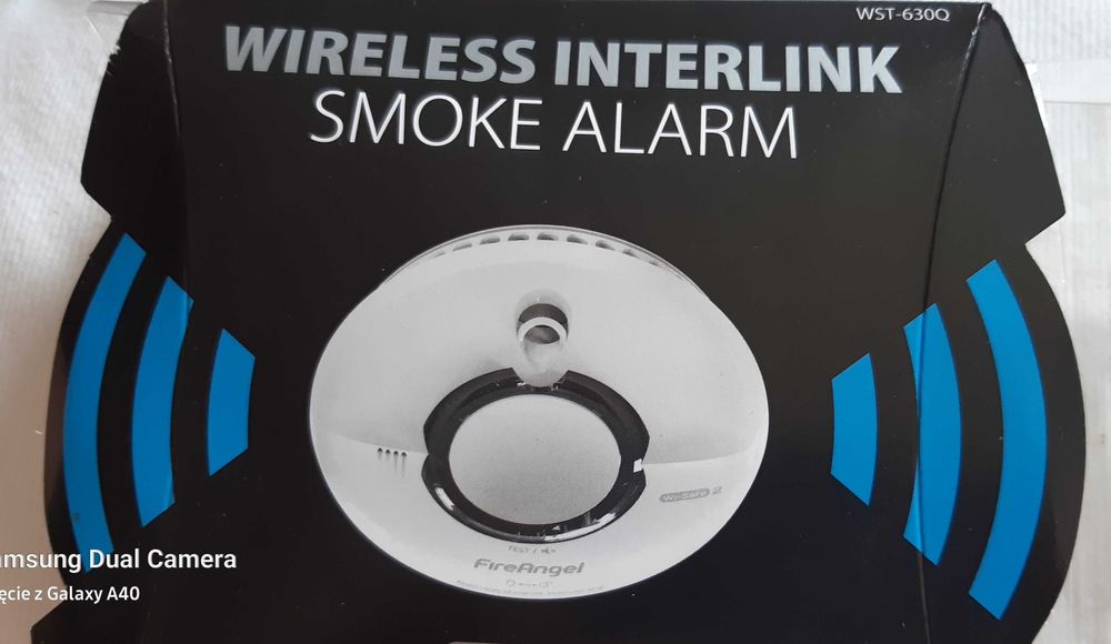 Czujnik dymu,  alarm pożarowy