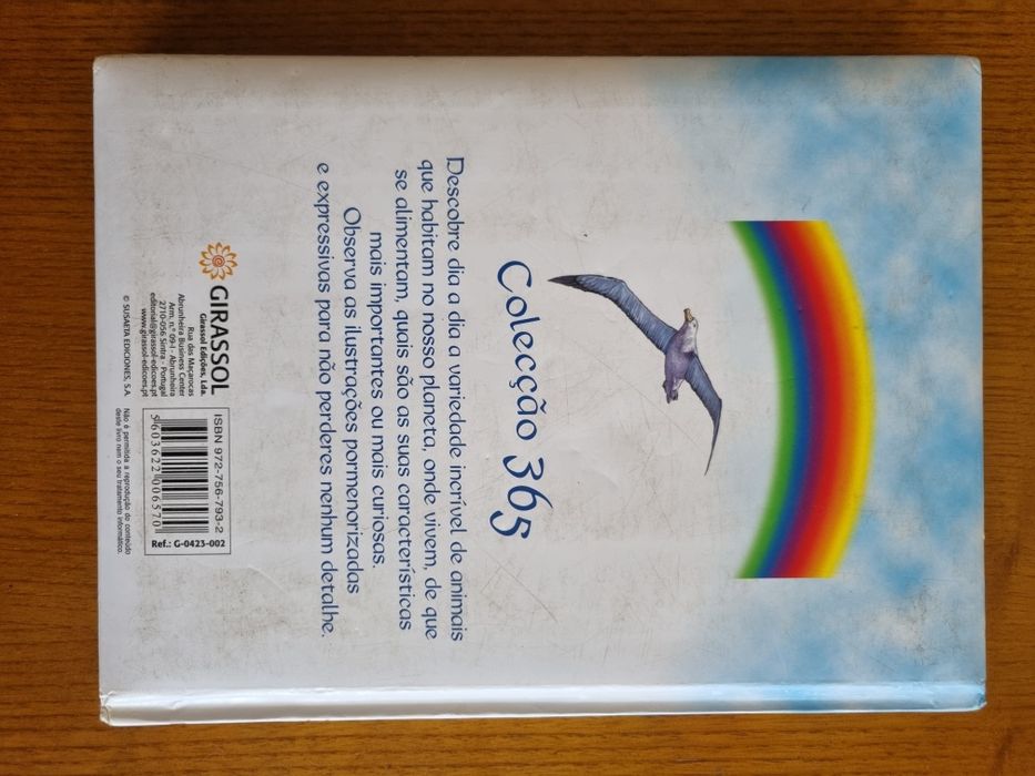 Livro 365 curiosidades sobre animais