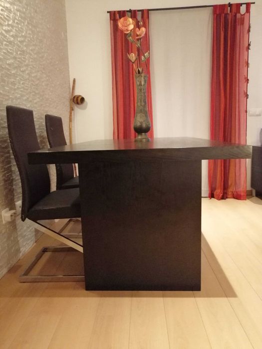 IKEA Dining Table, Chestnut (6 Seats)64739900326915122