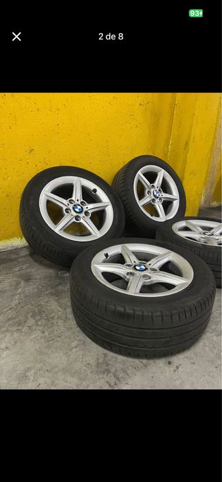 Conjunto Jantes 16” Originais BMW c/pneus