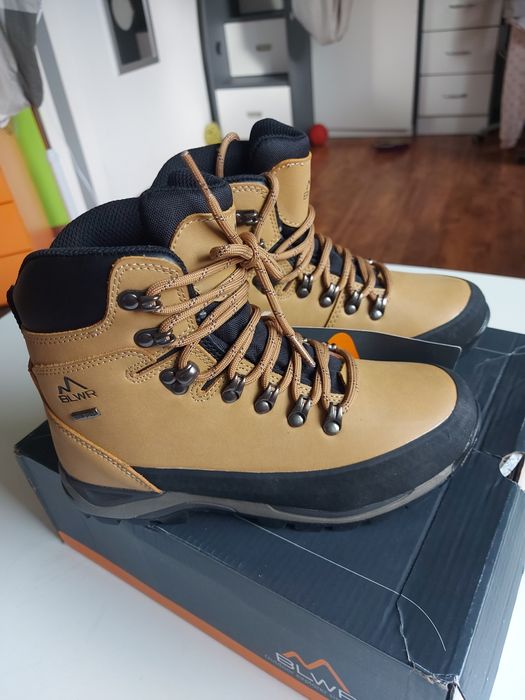Buty trekkingowe 36 NOWE ze skóry naturalnej BLWR