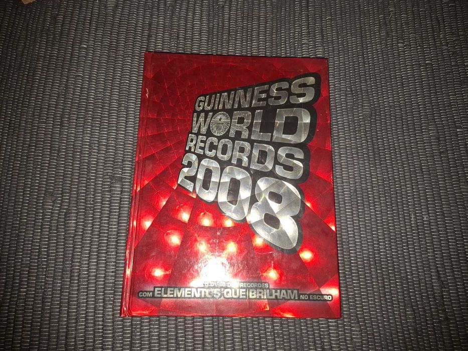 LIVRO Guinness World Records 2008 - Exemplar de Colecionador