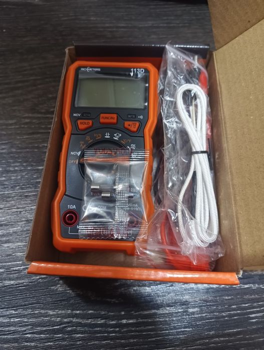 Мультиметр автомат Richmeters RM113D, True RMS, NCV, 6000 вычетов