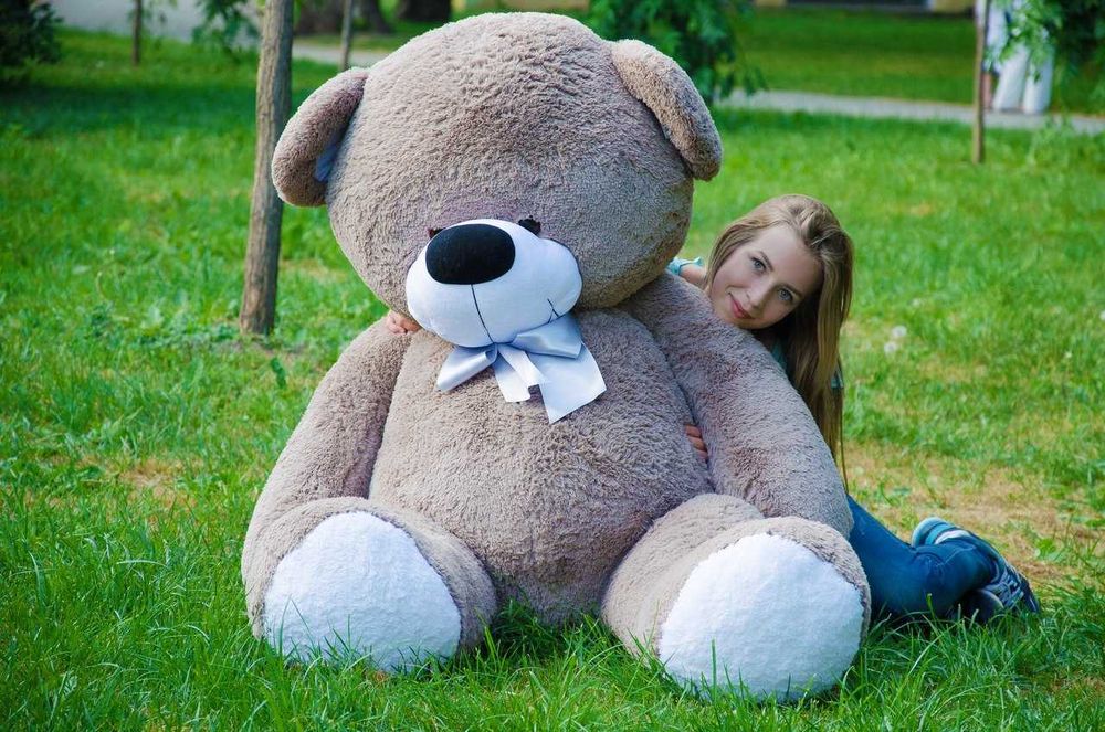 Великі плюшеві ведмедики! М'які іграшки Опт, дропшипінг, роздріб