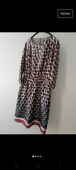 Vestido benetton s super lindo