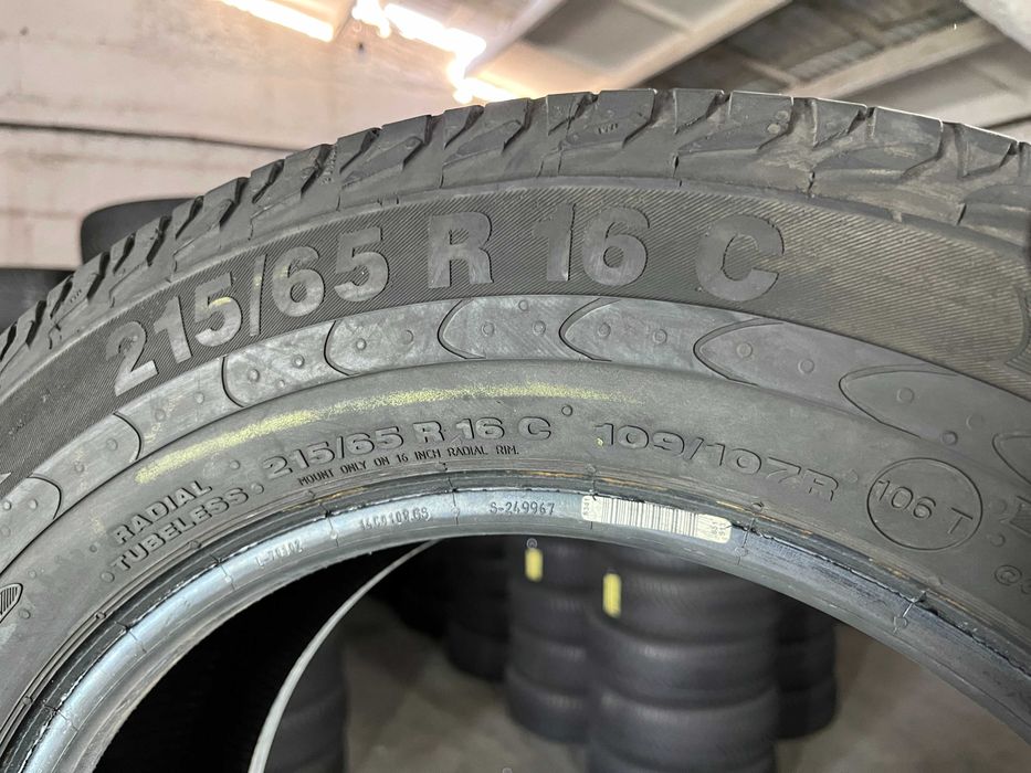 LS2002 Літні шини 215/65r16c Continental Vanco 2 комплект резина р16с