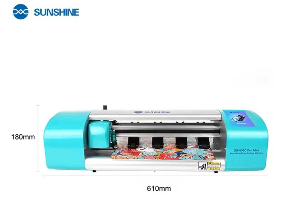 Ploter Sunshine SS-890C – Maszyna do Cięcia Folii Hydrożelowej