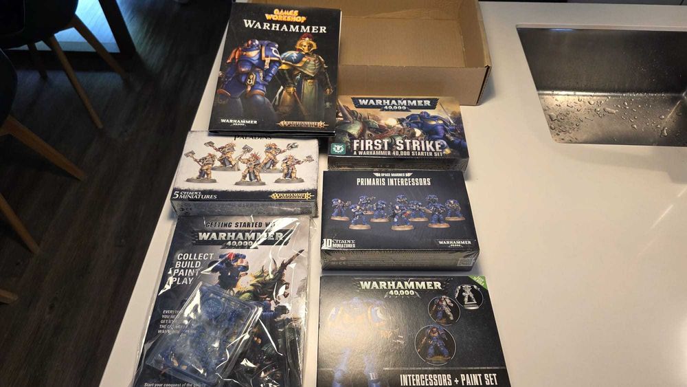 Lote Warhammer 40k e Age of Sigmar - novo em caixa