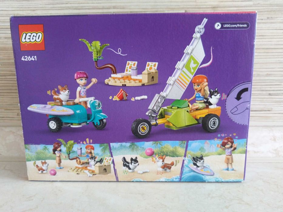 NOWE Klocki 42641 LEGO Friends Przygoda z Surfującymi Psami i Skuterem