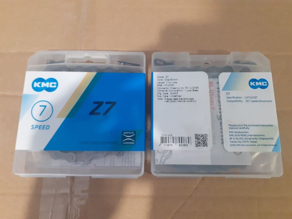 ВЕЛОсипедные цепи Kmc: X8; X9; X10; X10EL; X11; X11EL; X12. Тайвань!