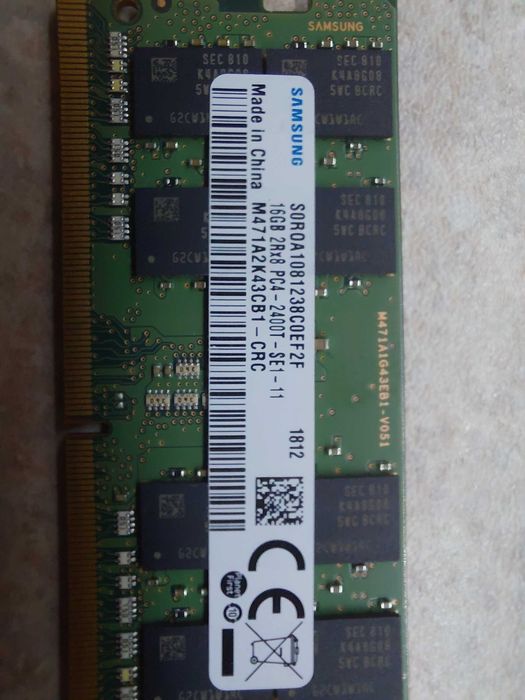 Pamięć RAM 16GB DDR4 2400MHz