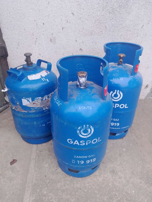butla gazowa 11kg pusta pelna propan butan gas gaz zbiornik butla z gazem