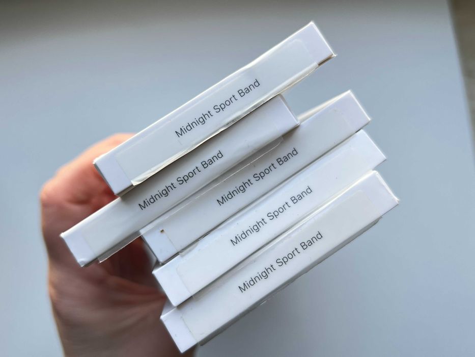 Ремінець Apple для 45mm Midnight Sport Band M/L Оригінал!