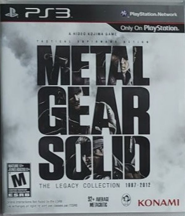 Metal Gear Solid: The Legacy Collection 1987-2012 PlayStation 3 ps3