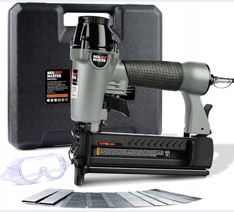 pneumatyczna gwoździarka i zszywacz 2 w 1 marki NEU MASTER (model SF5040Q / NPT5040).