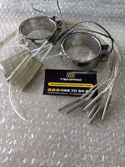 Патронний нагрівач. Пальчиковий тен. Нагрів прес форм. Нагрівач ТенПро