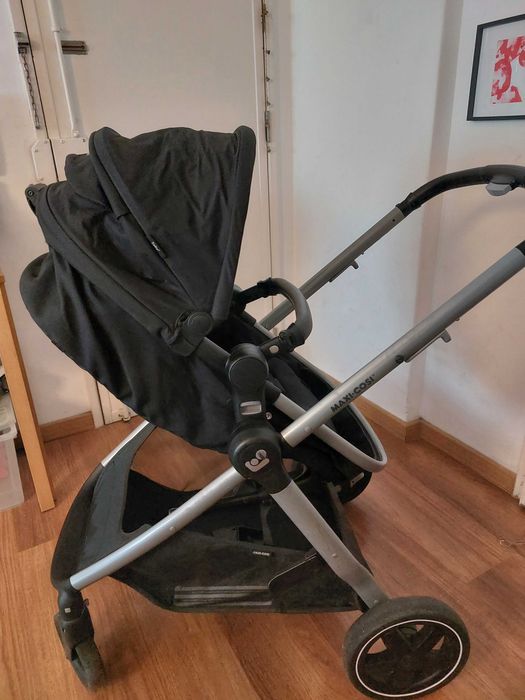 Carrinho  de Bébé Completo - Ovo + Passeio + Acessórios
