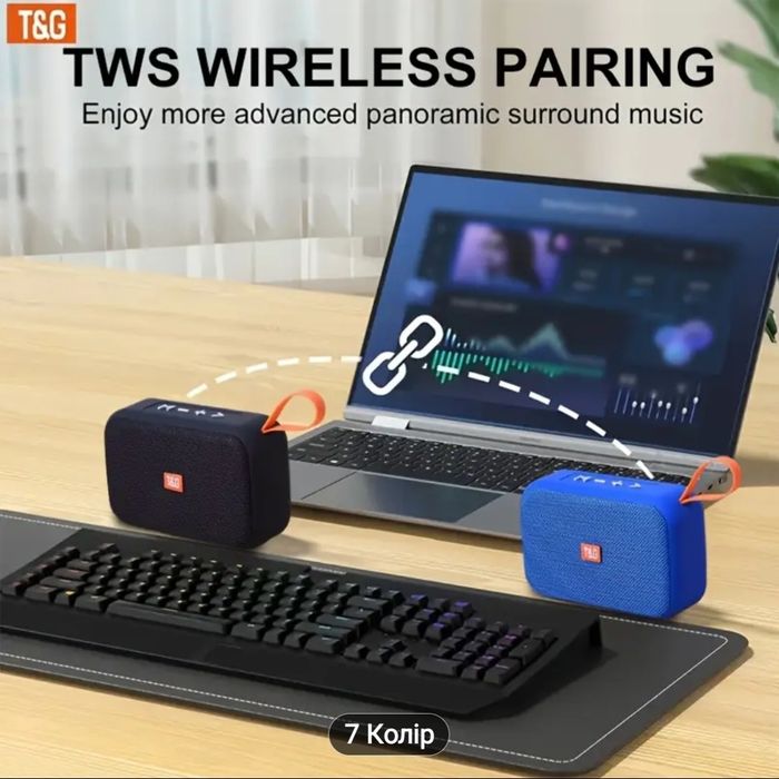 ‼️T&G TG506 5W Бездротова колонка