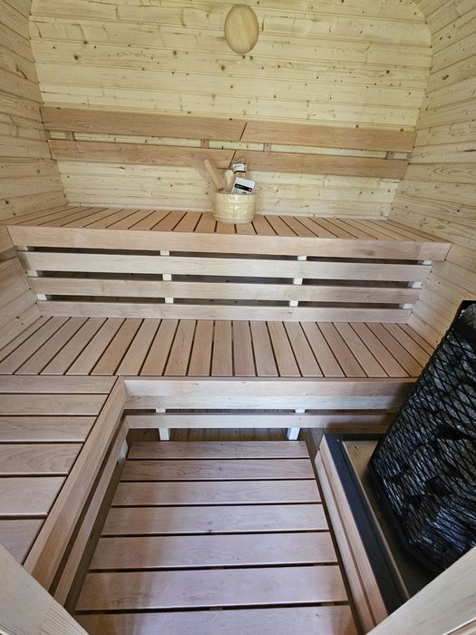 Sauna ogrodowa 3x2.2m