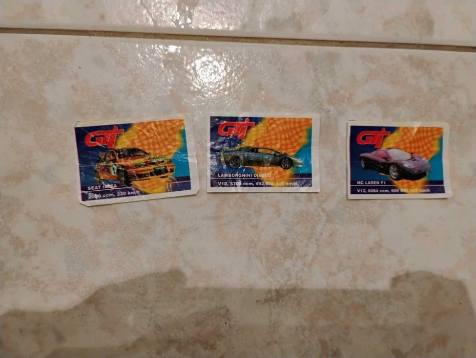 Karteczki z gum GTI