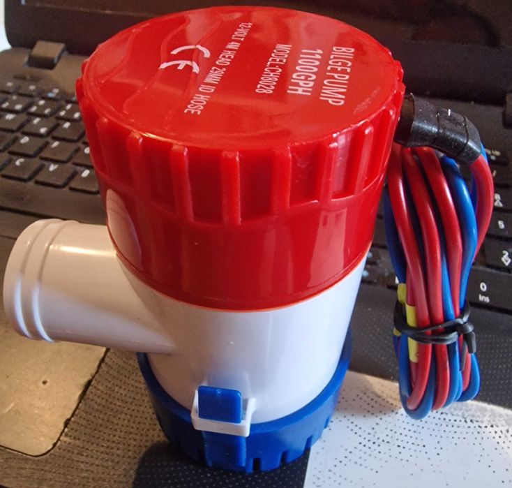 NOVA SUBMERSÍBLE BOMBA DE AGUA Automático para Barco 12 v