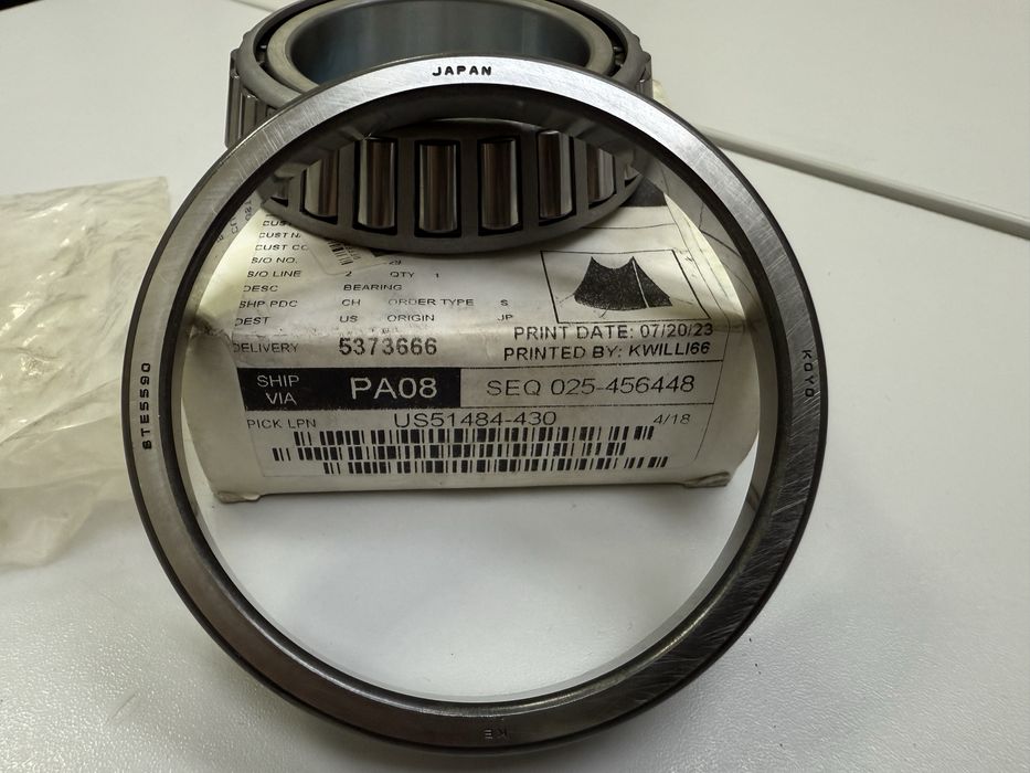 D 50　⑥ Подшипник Mazda АКПП диференціала новий оригінал FZ01-27-350