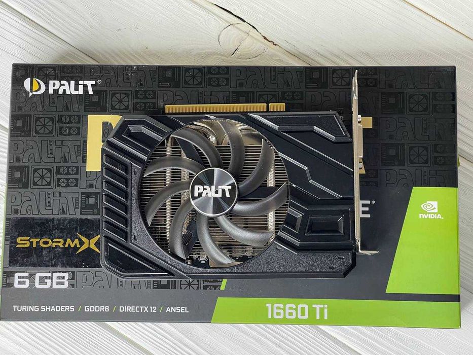Відеокарта Palit GeForce® GTX 1660 Ti Storm X 6Gb GDDR6