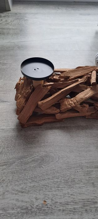 Świeczniki ozdoba na stół