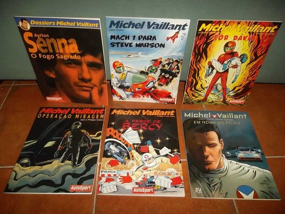 MICHEL VAILLANT - Edições Bertrand, Meribérica, Autosport etc
