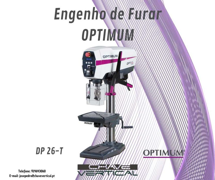 Engenho de Furar DP 26-T OPTIMUM    JR19