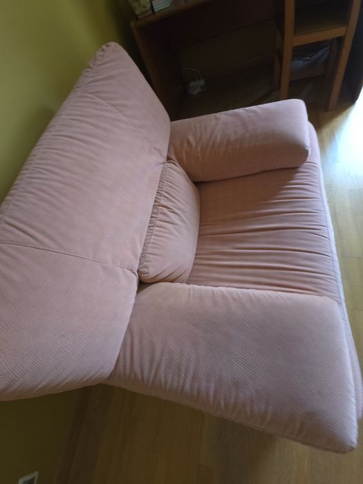 Sofás em courtisane salmão