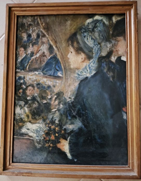 Quadro de pintura antiga