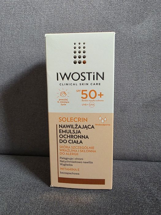 Iwostin Solecrin SPF 50+ UVB+UVA, 100 ml.